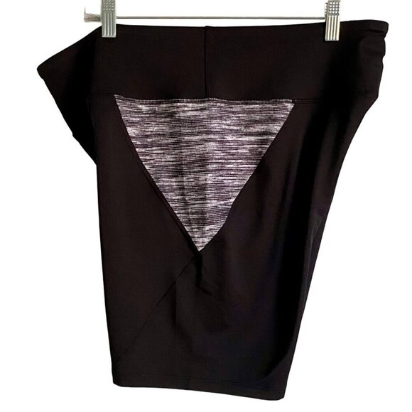 Golden Union Black Gray Activewear Workout Shorts Women's Size 1X NEW - Picture 1 of 6
